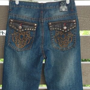 GS115 Jeans for Teens Boy youth‎ 14 blue